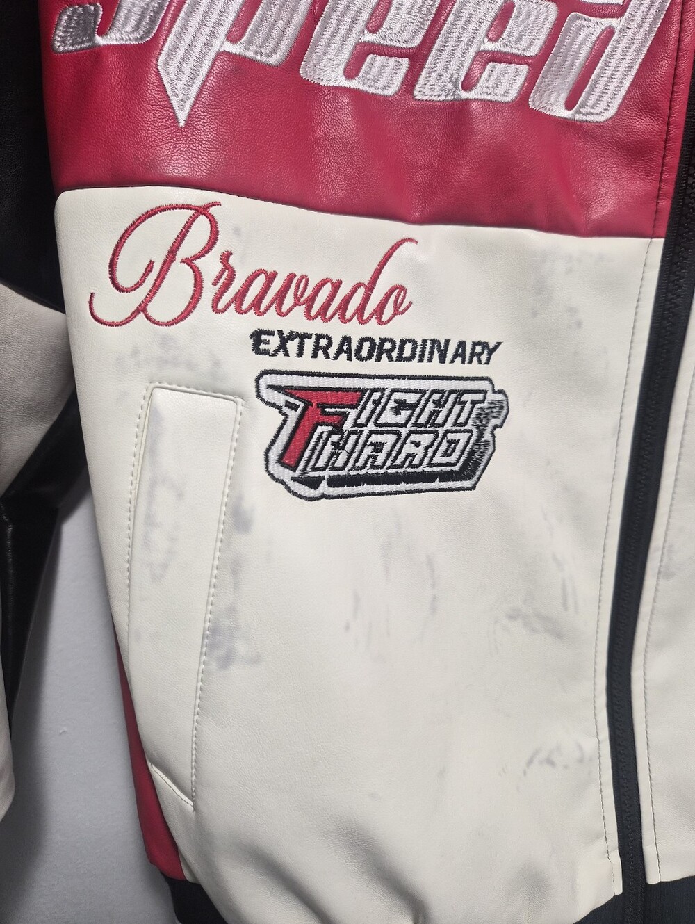 Speed Racing Bomber Jacket - Picture 4 of 7